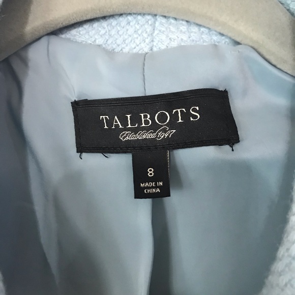 Talbots Light Blue Blazer - Picture 3 of 5
